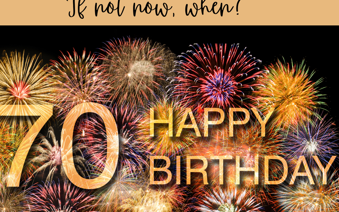 Getting bolder as I age